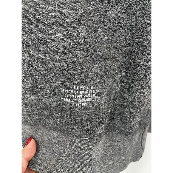 Wheel Wash By Analog Clothing Co Gray‎ Hoodie Size Medium - Picture 4 of 9